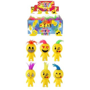 Helendavad Squeezy Smiley Nukud Display-karbis (12 tk)