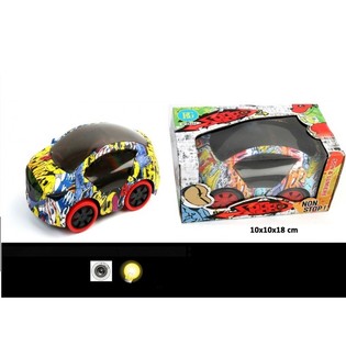 Bump & Go Graffiti Auto Tulede ja Heliga (6 tk)