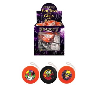 HALLOWEENI JO-JO Ø 3,8 CM DISPLEIS (72 tk)