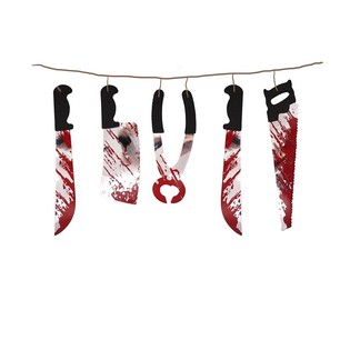 HALLOWEENI DEKORATIIVNE VANIK VERISTE NUGADEGA &ndash; 180 CM (6 tk)