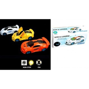 Politseiauto Bump & Go Valguse ja Heliga (1 tk)