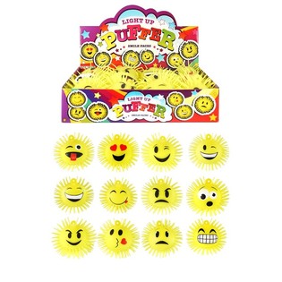 Helendavad Smili Puffer Pallid Display-karbis (12 tk)