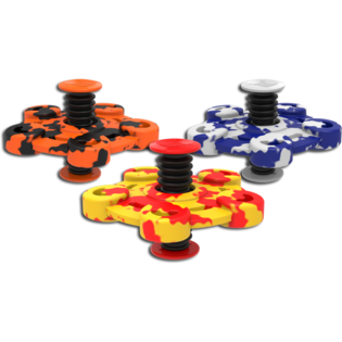 SPRINGING FLIP SPINNER - Trükiga | MIX VÄRVID (10 tk)
