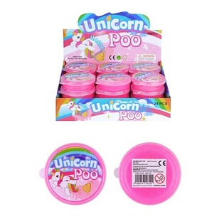 &Uuml;kssarviku S&auml;delev Lihvimislima | Unicorn Glitter Slime (24 tk)