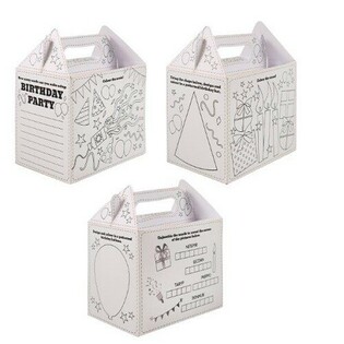 Men&uuml;&uuml;karp &ndash; Happy Birthday &ndash; V&auml;rvi Ise - 14 x 9,5 x 18 cm (24 tk)