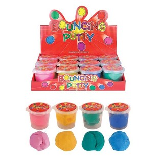 P&otilde;rkav voolimismass Bouncing Putty (12 tk)