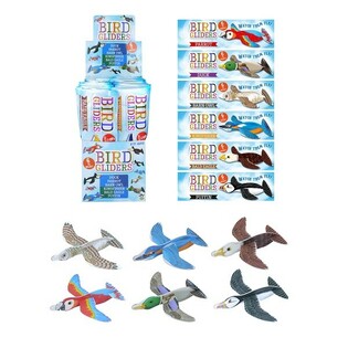 Vahtplastist Lennukid Linnud Display-karbis (48 tk)