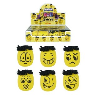 SUURED STRESSIPALLID MOODY FACES EKRAANIL (12 tk)