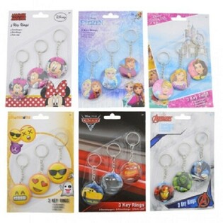 MIX DISNEY V&otilde;tmehoidjad 3 Tk Kaardil (24 Kaarti x 3 tk)