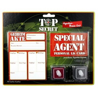 TOP SECRET &ndash; ERIAGENT, S&Otilde;RMEJ&Auml;LGEDE KOMPLEKT (12 tk)