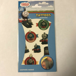 TATTOO-KLEEBISETE KOMPLEKT: THOMAS JA S&Otilde;BRAD, 20 x 10 cm (10 tk)