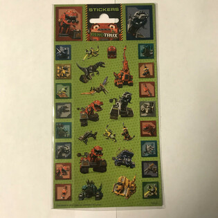 Kleebised DINOTRUX - 20 x 10 cm (10 tk)