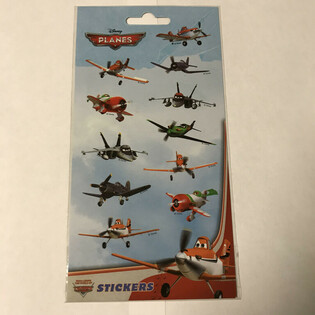 Kleebiseleht: DISNEY PLANES, m&otilde;&otilde;dud 20 x 10 cm (10 tk)