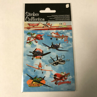 Disney Planes Kleepsulehed 16 x 9 cm (10 tk)
