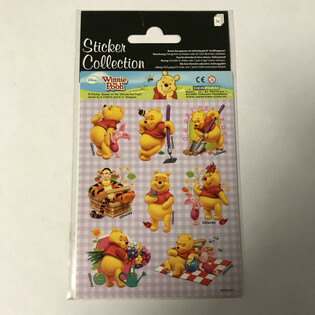 Kleepsupoognad: Disney Karupoeg Puhh, 16 x 9 cm (10 tk)