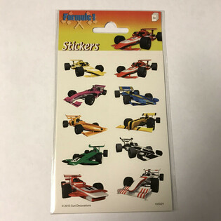 KLEEPSULEHT: VORMEL 1 V&Otilde;IDUS&Otilde;IDUAUTOD, 16 x 9 cm (10 tk)