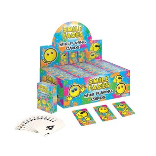 MINI M&Auml;NGUKAARDID &ndash; MUDEL: SMILEY EKRAANIL (24 tk)