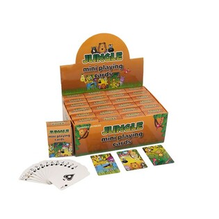MINI M&Auml;NGUKAARDID &ndash; MUDEL: DŽUNGEL EKRAANIL (24 tk)