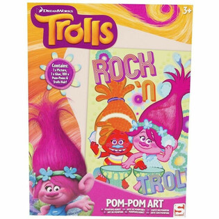 TROLLS MEISTERDA OMA POMPOMI KUNSTIT&Ouml;&Ouml; (48 tk)