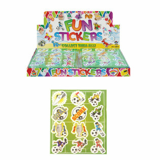 FUN STICKERS &ndash; MUDEL: JALGPALL (120 tk)