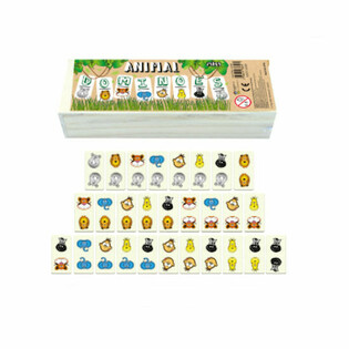 PUIDUST LOOMADE DOMINO (10 tk.)