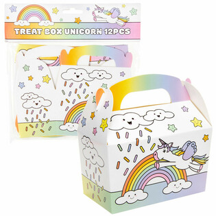 Kingituste karbike &Uuml;kssarvik / Unicorn 12x12.5x6 Cm (12 tk)