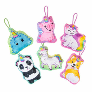 MIX PEHMED &Uuml;KSSARVIKUD LOOMAD - 13.5 cm (24 tk)