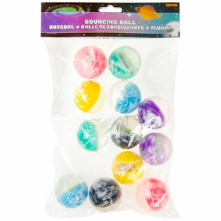 P&otilde;rkepallid Kosmos / Space &Oslash; 4,5 cm (12 tk)