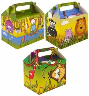 Lastemen&uuml;&uuml; karp &ndash; Džungel &ndash; 14 x 9,5 x 18 cm (12 tk)