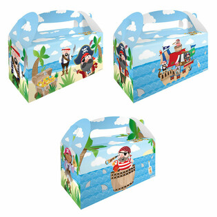 Menüükarp Piraat – 22.5 x 9.5 x 18 cm (12 tk)