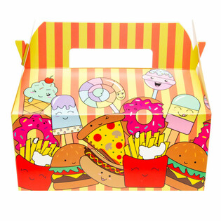 Fastfoodi men&uuml;&uuml;karbid - 22,5 x 12 x 9,5 cm (24 tk)