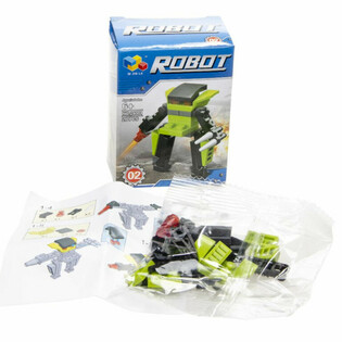Konstruktor-Klotsid Robotid (12 tk ekraanil)