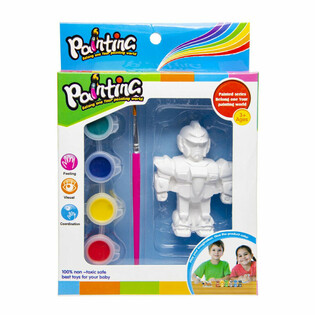 3D KUJUDE V&Auml;RVIMINE - L&Otilde;VI / ROBOT / LIBLIKAS (6 tk)