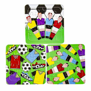 MIX JALGPALLI PUZZLED - 14 x 14 cm (50 tk)