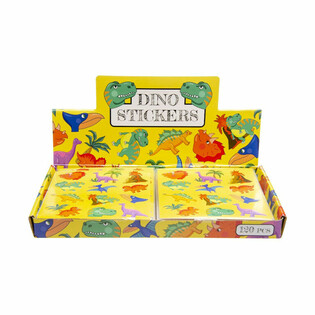 FUN STICKERS &ndash; MUDEL: DINOSAURUS (120 tk)