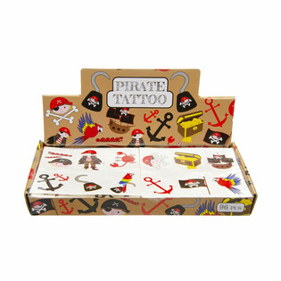 Piraatide t&auml;toveeringud - Display (96 tk)