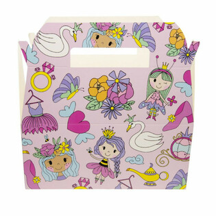 Lastemen&uuml;&uuml; Karp Printsess - Menu Box - 22,5 x 12 x 9,5 cm (24 tk)