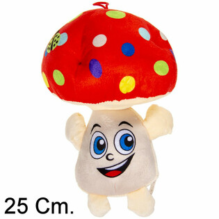 SUUR PL&Uuml;&Uuml;&Scaron;IST SEEN N&Auml;OGA - 25 CM - V&Auml;RVIDE SEGU (6 tk)