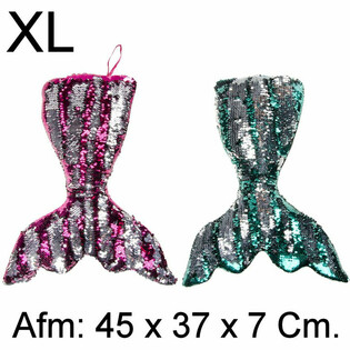 XL Pl&uuml;&uuml;&scaron;ist Merineitsi Saba Padi - 45 cm - Mix v&auml;rvid (4 tk)
