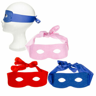 SUPERKANGELASE MASK - V&Auml;RVISEGU (24 tk)