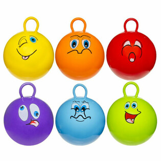 Hüppepall - SMILEY - Läbimõõt: 46 cm (6 tk)