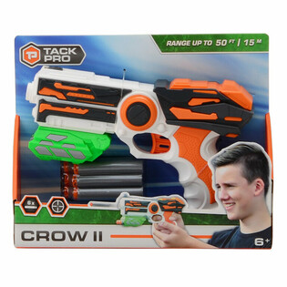 TACK PRO CROW II P&uuml;stol 6 pehme noolega - 23 cm