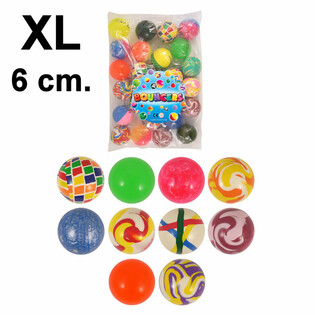 XL Mix P&otilde;rkepallid &Oslash;6cm (25 tk)