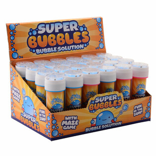 AQUA FUN - SEBIMULLID, 60ML KOOS OSAVUSMÄNGUGA EKRAANIL (24 tk)