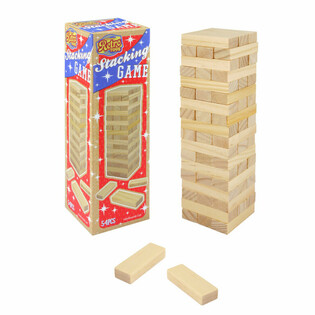 RETRO TOYS - PUUST TORNUM&Auml;NG - Jenga 54-osaline (1 tk)