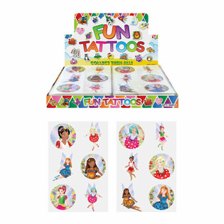Fun Tattoos - Haldjate v&auml;ljapanek (96 tk)