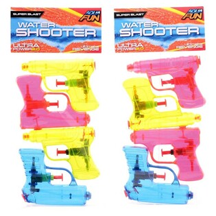Aqua Fun Veep&uuml;stolite Komplekt - 4 T&uuml;kki, 11 cm