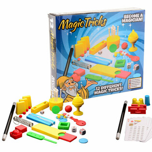 MAGIC TRICKS - SUUR V&Otilde;LUTRIKKIDE KOMPLEKT 12 TRIKIGA KARBIS