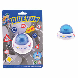 Bike Fun politseisireen - valgus ja heli laste jalgrattale