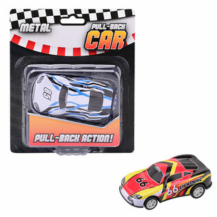 Suured Pull Back sportautod kaardil